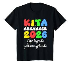Kinder Kita Abgänger Kinder Tschüss Kindergarten Hallo Schule 2026 T-Shirt von Tschüss Kindergarten Hallo Schule