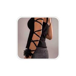 TseenYi Arm Wraps Für Rave Schwarz Blume Band Wraps Arm Kette Armband Gothic Band Wraps Rave Arm Wraps Kreuz Bandage Arm Wraps Arm Kette Musik Party Körperschmuck Für Frauen Und Mädchen von TseenYi