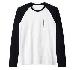 Gottes Glaube Jesus Kreuz TShirt Jesuskreuz Handyhülle jesu Raglan von Tshirt Shirt T-Shirt Pullover Hoodie Sweater Style