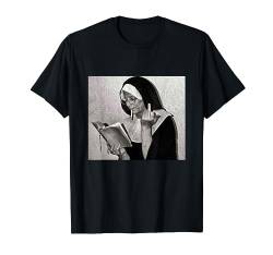 Verrückte alte Nonne raucht, Nonne liest die Bibel, Priester T-Shirt von Tshirt Shirt T-Shirt Pullover Hoodie Sweater Style