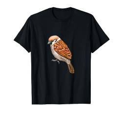 bunter Spatz tshirt Haussperling Vogel Geschenk Herren Damen T-Shirt von Tshirt Shirt T-Shirt Pullover Hoodie Sweater Style