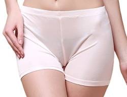 Reiner Seide Boxershort Leggings Anti Emptied Unterwaesche Hellbeige M von Tulpen