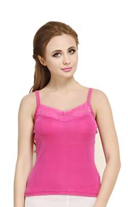 Tulpen Damen Maulbeerseide Darunter Bluse Fruehjahr Sommer Pink L von Tulpen