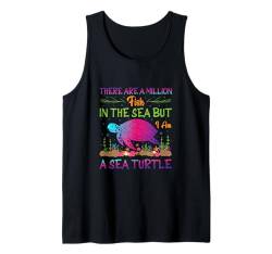 Schildkröten Kunst Männer Frauen Kinder Schildkröte Meer Tier Lustige Schildkröte Tank Top von Turtle Clothing