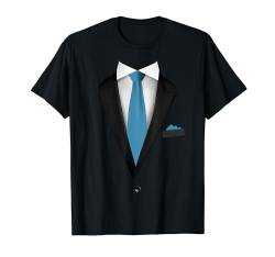 Tuxedo mit Krawatte für lustige Hochzeiten T-Shirt von Tuxedo with Tie Party Shop