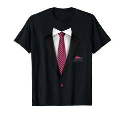 Tuxedo mit Krawatte für lustige Hochzeiten T-Shirt von Tuxedo with Tie Party Shop