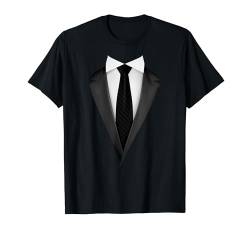 Tuxedo mit Krawatte für lustige Hochzeiten T-Shirt von Tuxedo with Tie Party Shop