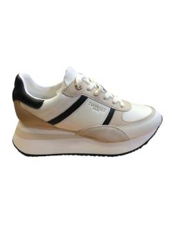 Twin set Milano Damen-Sneaker 242TCP026 Creme Nr. 40, cremeweiß, 38 EU von Twin set Milano