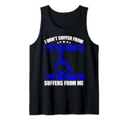 Typ-1-Diabetes-Diabetiker T1D-Bewusstseinsunterstützungszitat Tank Top von Type 1 Diabetes Awareness Products T1D (Lwaka)