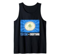 Tzatziki Lover Design Griechisches Essen Tank Top von Tzatziki Greek Food Lover