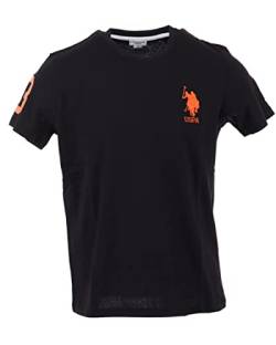 U.S. POLO ASSN. Herren T-Shirt Mick 65050 Schwarz 49351, Schwarz , Large von U.S. POLO ASSN.