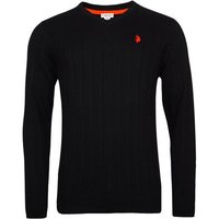 U.S. Polo Assn Strickpullover Pullover V-Neck Sweater (1-tlg) von U.S. Polo Assn