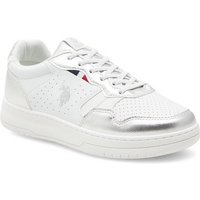 U.S. Polo Assn U.S. Polo Assn. Sneakers Mädchen DENNY004A Weiß, Silber Sneaker von U.S. Polo Assn