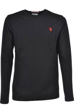 U.S. Polo Assn. Classic Fit T-Shirt Rundhals schwarz, Einfarbig von U.S. Polo Assn.