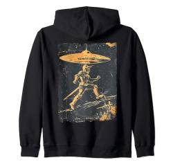 Mittelalterliche Ritter Invasion außerirdische Retro-Sci Fi Kapuzenjacke von UFO Fliegende Untertasse Alien Geschenk