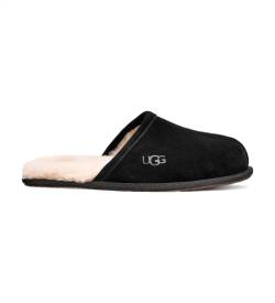 UGG für Herren. 1101111 Leder-Slipper schwarz (41), Wohnung, Keine, Heimtextilien von UGG