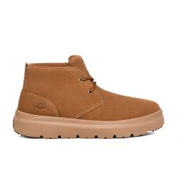 UGG für Herren. 1151773 Lederstiefeletten M Burleigh braun (45), Wohnung, Schnürsenkel, Lässig von UGG