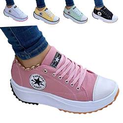 Neue Womens Canvas-Trainer, 2022 Segeltuchschuhe Damenmode Trainer, 2022 Canvas Shoes Women Fashion Trainers, Freizeitschuhe Sneaker Sommerschuhe, rutschfeste Damenschuhe von UGIF