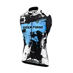 UGLY FROG HerrenV27 Herren Fahrradtrikot, Ärmellos Radtrikot Fahrrad Trikot Fahrradbekleidung für Männer, Summer Westen Radsport Bekleidung von UGLY FROG