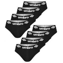 UMBRO Herren slips 8er Pack M Unterhosen männer Baumwoll Passform Atmungsaktiv von UMBRO