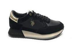 Scarpe US Polo Donna sneaker Sacha005 in suede/ textile nero D25UP01 36 von US POLO