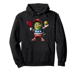 Lustiges Pickleball USA Paddle Ball Amerika Paddelball Pullover Hoodie von US Pickleball Outfit für Spieler Herren Damen