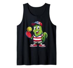 Lustiges Pickleball USA Paddle Ball Amerika Paddelball Tank Top von US Pickleball Outfit für Spieler Herren Damen