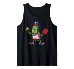 Lustiges Pickleball USA Paddle Ball Amerika Paddelball Tank Top von US Pickleball Outfit für Spieler Herren Damen