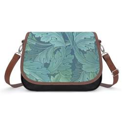 UTURET Nature Plants Umhängetasche für Damen, Lederhandtaschen mit verstellbarem Riemen, Schultertaschen, Multi-3, Einheitsgröße von UTURET