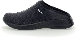 UYN Herren 3D RIBS Sabot WOOL SOLE Sneaker, Anthracite Mel/Black, 46 EU von UYN