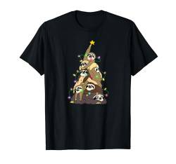 Ugly Christmas Sweater Sloth Tree - Weihnachtsfaultier T-Shirt von Ugly Christmas Sweater Sloth Tree Faultier