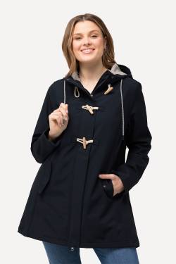 Große Größen HYPRAR Softshelljacke, Damen, blau, Größe: 50/52, Polyester, Ulla Popken von Ulla Popken