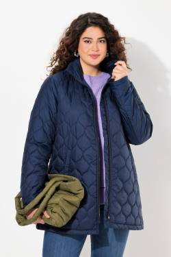 Große Größen HYPRAR Steppjacke, Damen, blau, Größe: 58/60, Polyester, Ulla Popken von Ulla Popken