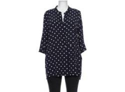 Selection by Ulla Popken Damen Bluse, blau, Gr. 42 von Ulla Popken