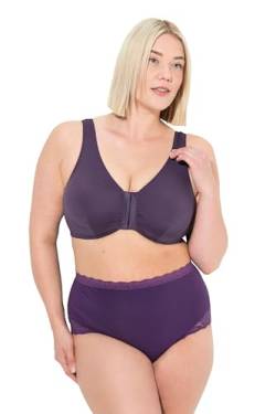 Ulla Popken Damen große Größen Übergrößen Plus Size Bustier, Vorderverschluss, C/D Cup, E/F Cup von Ulla Popken