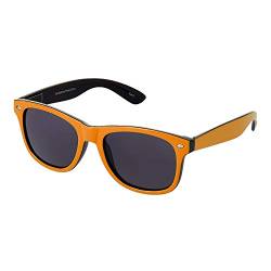 Ultra Adult Orange Dawn Sonnenbrille mit Dunklen Gläsern, Unisex Retro 80er Jahre Vintage-Stil Coole Sonnenbrille Männer und Frauen Können klassische ovale Sonnenbrillen Männer Frauen UV400 von UltraByEasyPeasyStore