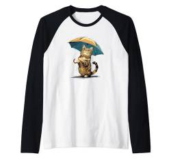 Hübsches Regenschirm-Katzenkostüm für schlechtes Wetter Liebhaber Raglan von Umbrella Cat Outfit