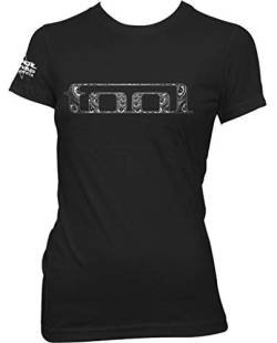 Tool 'Eyes Logo' (Black) Womens Fitted T-Shirt (x-Large) von Unbekannt