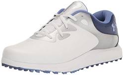 Under Armour Damen Ua W Charged Breathe 2 Sl Molded TPU, (100) White/Metallic Silver/Baja Blue, 41 EU von Under Armour