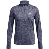 Under Armour Tech Twist Warmup 1/2 Zip Longsleeve Damen in blau, Größe: L von Under Armour