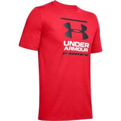 Under Armour Unisex Ua Gl Foundation SS T T-Shirt, rot, L von Under Armour