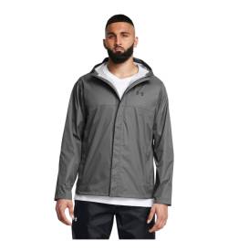 Under Armour für Herren. 1374644 Stormproof Cloudstrike 2.0 Jacke grau (M), Sportlich, Laufen, Nylon, Multisport von Under Armour