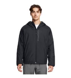 Under Armour für Herren. 1388902 Schwarze isolierte Jacke (L), Lässig, Sportlich, Multisport, Polyester von Under Armour