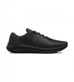 Under Armour für Herren. 3024878 Laufschuhe UA Charged Pursuit 3 schwarz (43), Wohnung, Schnürsenkel, Lässig, Sportlich, Laufen, Multisport von Under Armour