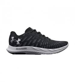 Under Armour für Herren. 3026135 UA Charged Breeze 2 Schuhe Schwarz (11.5), Weiß, Sportlich, Laufen von Under Armour