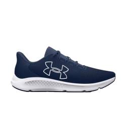 Under Armour für Herren. 3026518 Schuhe Charged Pursuit 3 BL blau (8.5=42), Stoff, Wohnung, Schnürsenkel, Sportlich, Laufen, Multisport von Under Armour