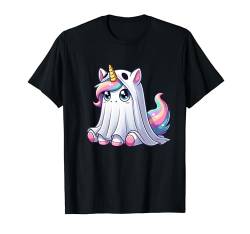 Einhorn Lustiges Geist Halloween Kostüm Jungen Mädchen Kinder T-Shirt von Unicorn Halloween2024