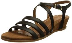 Unisa Damen BOLAT_NS Flache Sandale, Black, 37 EU von Unisa