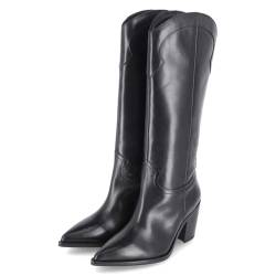 Unisa Damen Westernstiefel Schwarz Leder 42 von Unisa