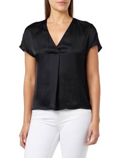 United Colors of Benetton Damen Bluse 5tzqdq08z Hemd, Schwarz, Large von United Colors of Benetton